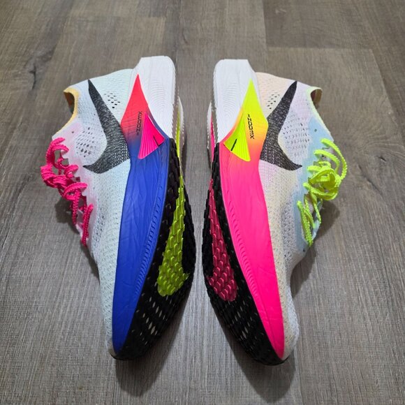 Nike Vaporfly Flyknit HQ3219-902 Men’s US 12 Multicolor Running Shoes No Box - Picture 8 of 9